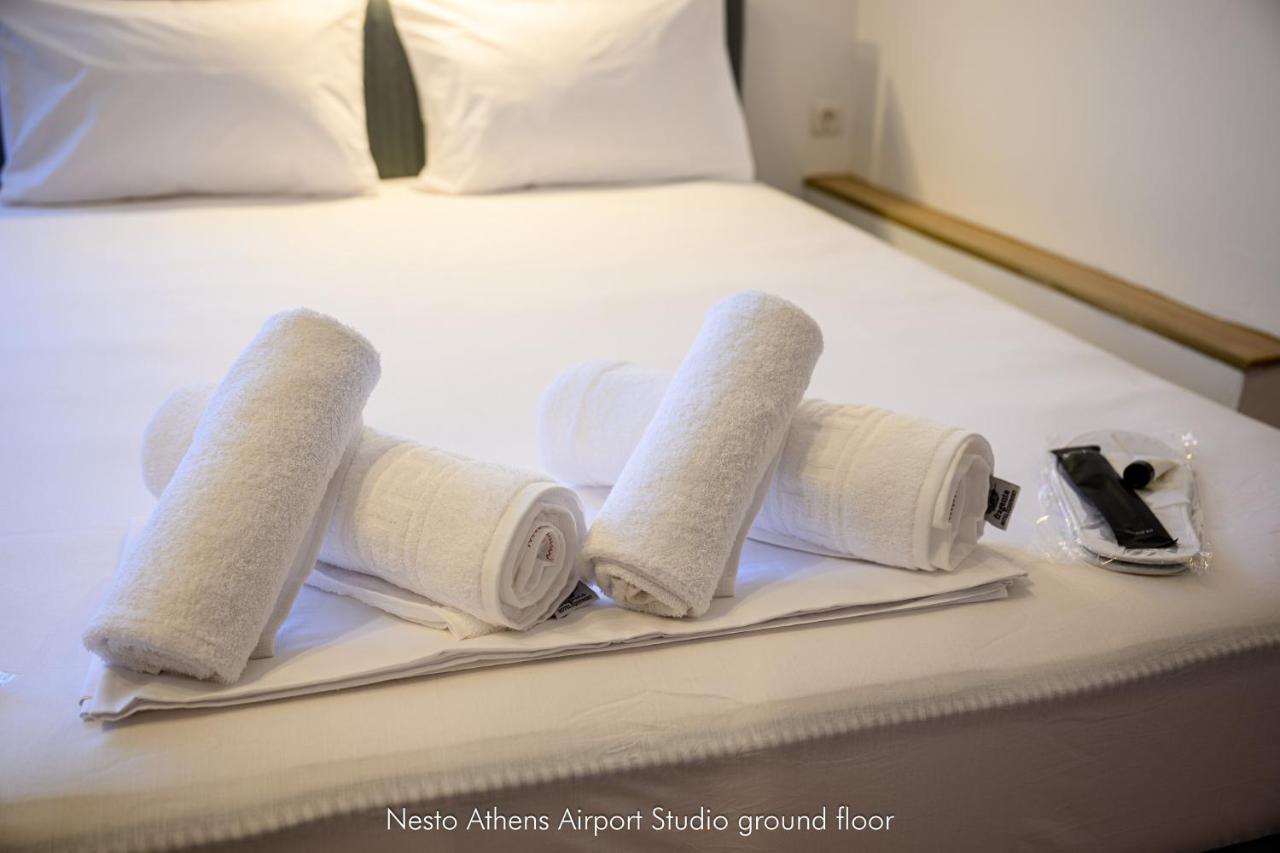 Nesto Athens Airport Zen Lejlighed Spáta Eksteriør billede