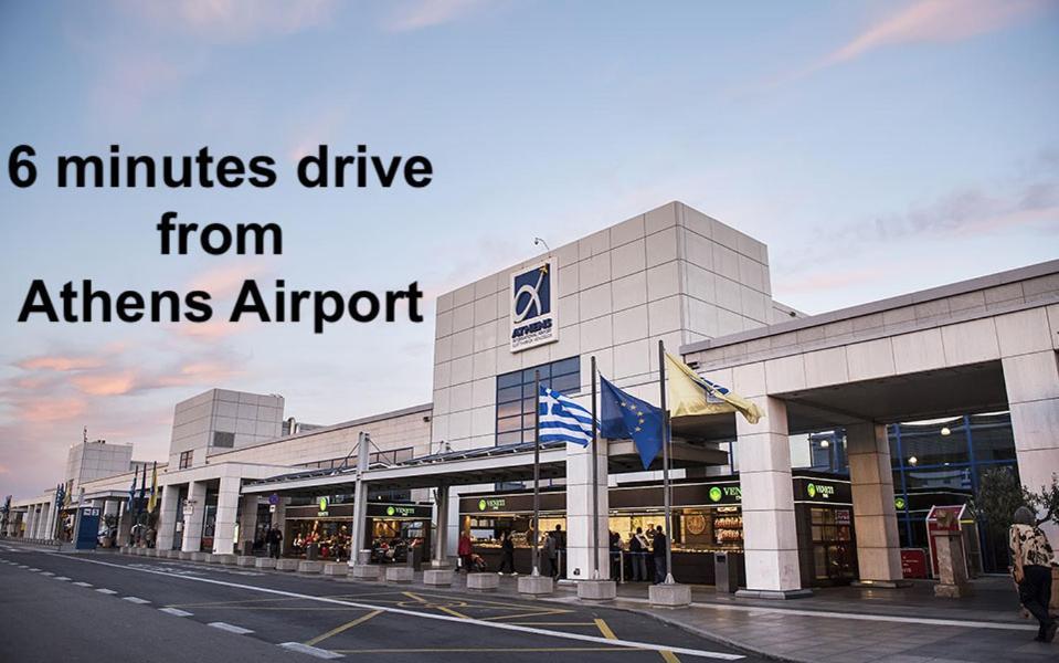 Nesto Athens Airport Zen Lejlighed Spáta Eksteriør billede